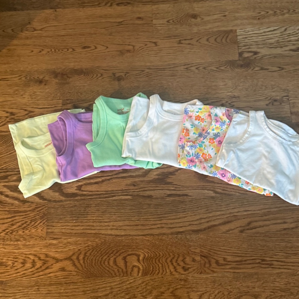 Lots of 6 Girls Tank Tops